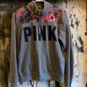 Victoria Secret Love Pink Full Zip Sweater